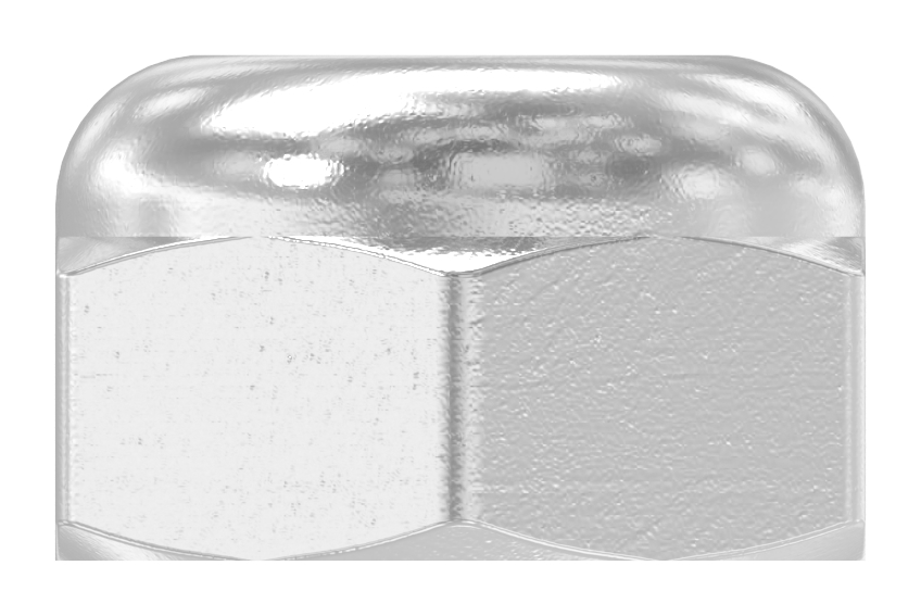 Sechskantmutter M5, selbstsichernd, DIN 985, V2A