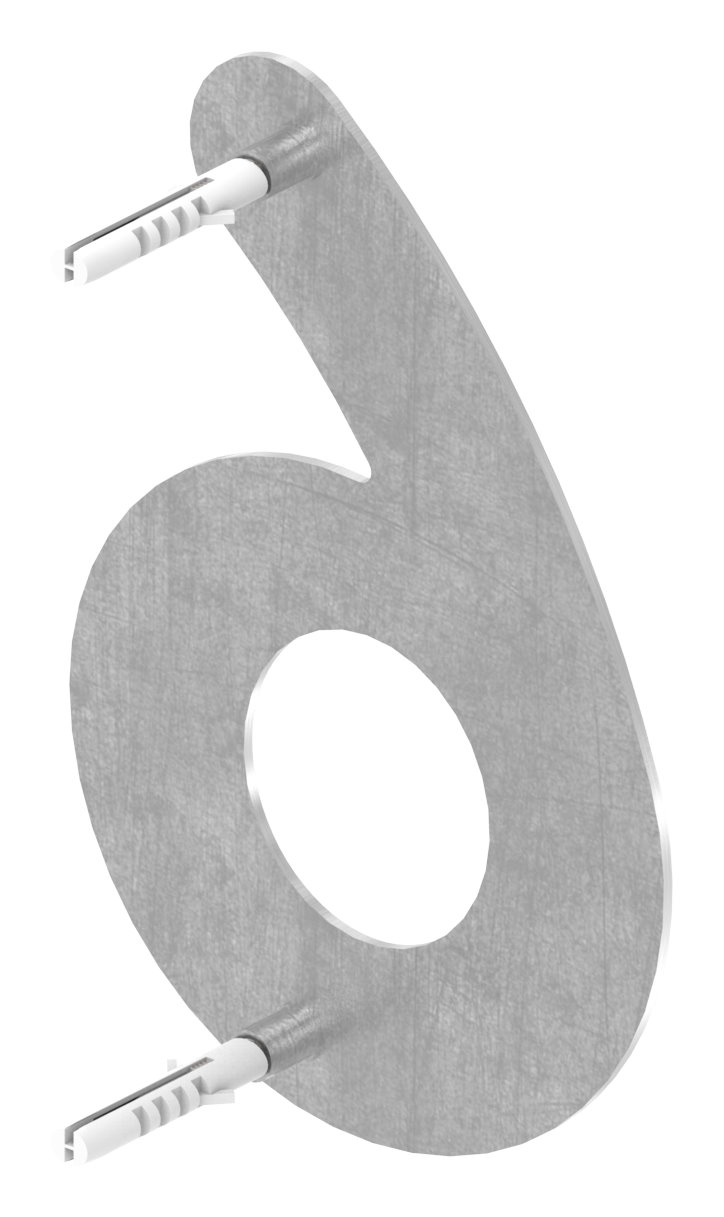 Hausnummer 6 - "klein", V2A