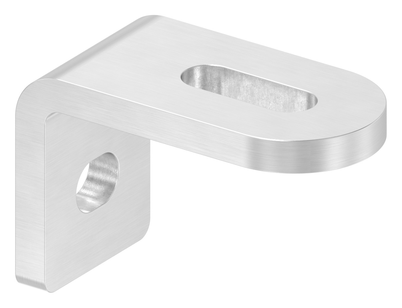 Winkel-Anschweißlasche, 60x40x30x6mm, V2A Winkel-Anschweißlasche, 60x40x30x6mm, V2A