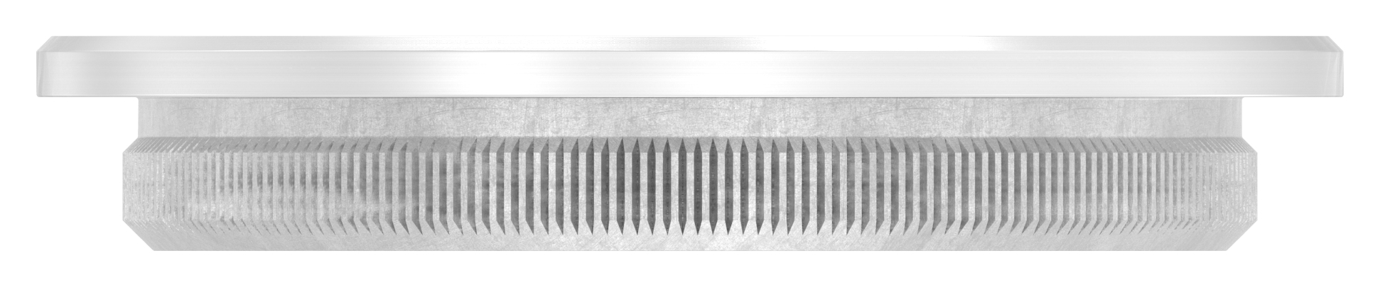 Rohrabschlussstopfen, für Rohr 42,4x3,0mm, V2A