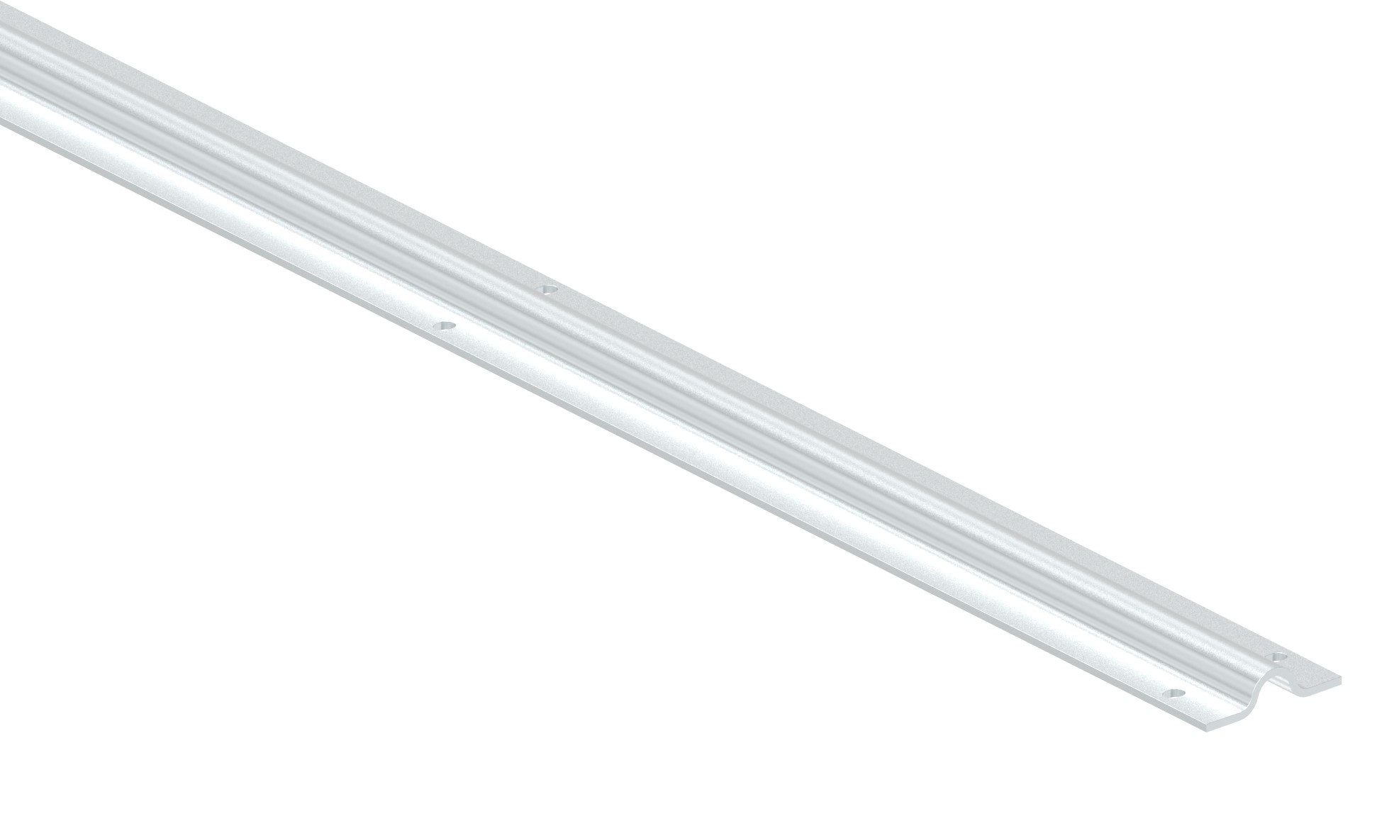 Laufschiene 20mm, L: 3000mm zum Aufschrauben