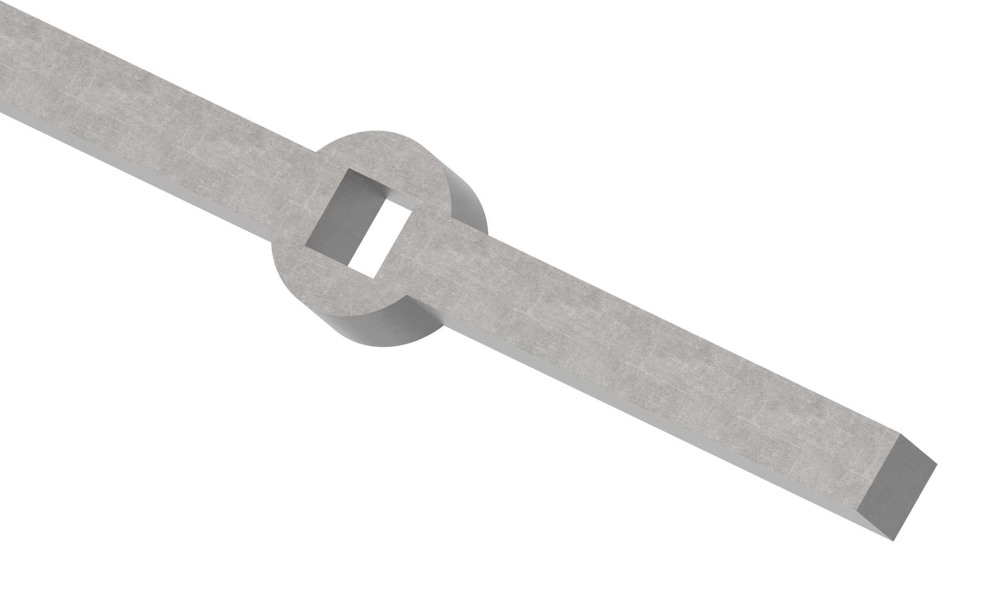 Lochleiste S235JR, 20x20mm, Lochabstand 170mm, 2000mm