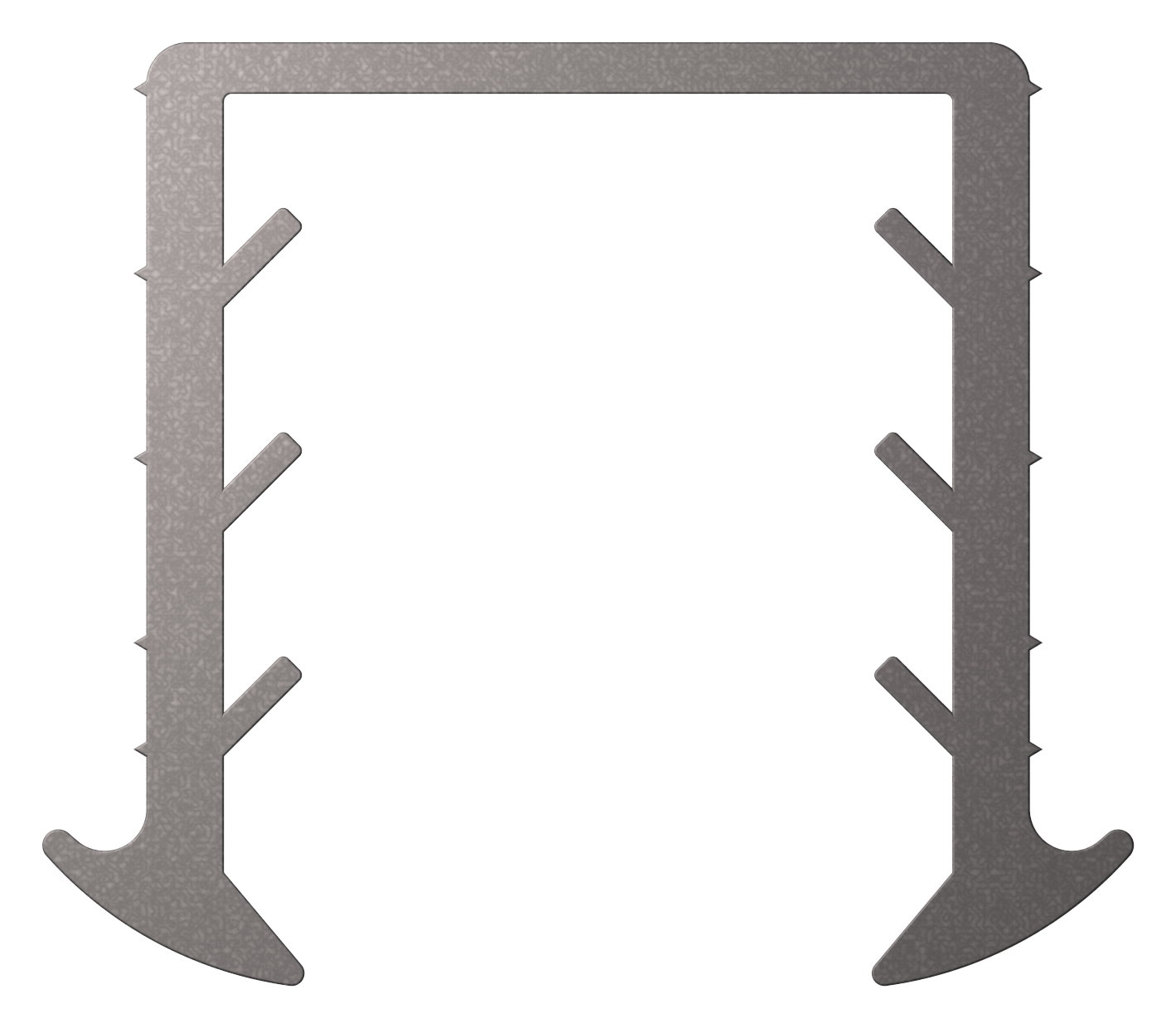 Keildichtung Glas 24,76 – 25,52mm, für Nut 34x34mm, 6m