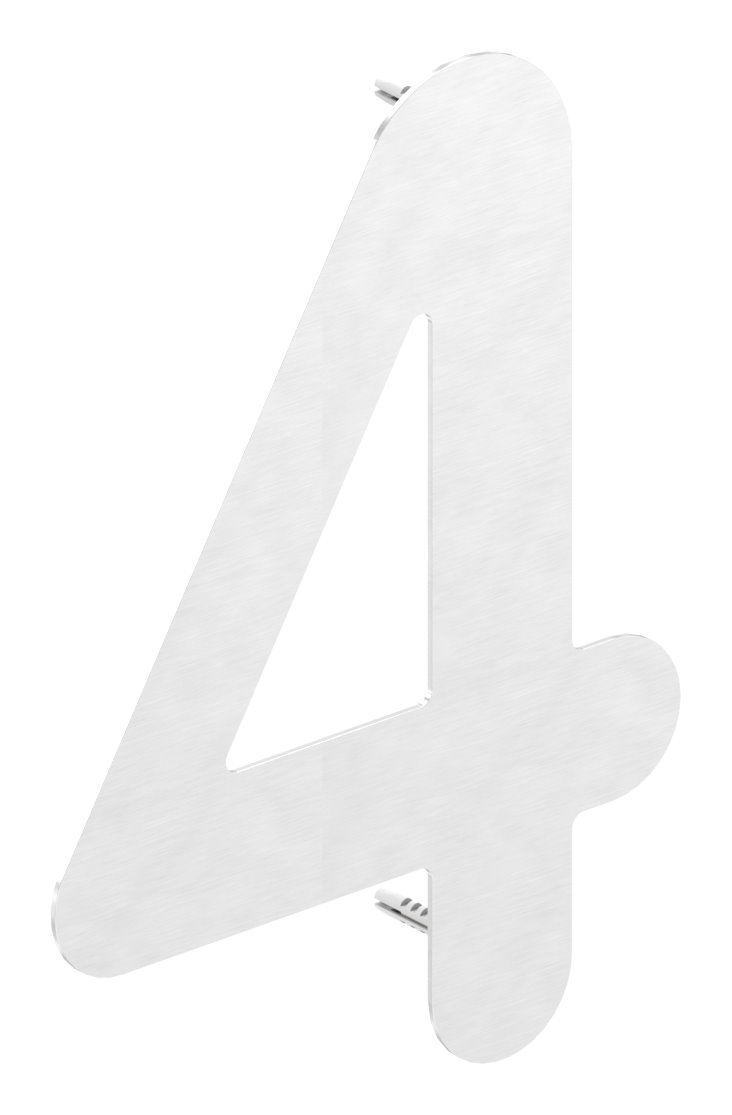 Hausnummer 4 - "groß", V2A