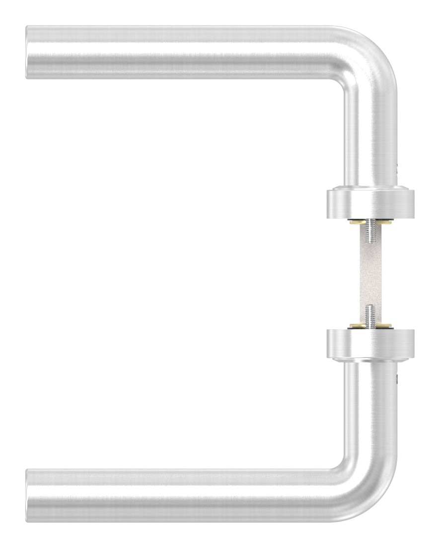 Türdrücker-Paar,, drehbar V2A