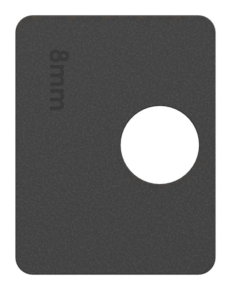 Gummi für Mod. 26, ESG-Glas 8mm