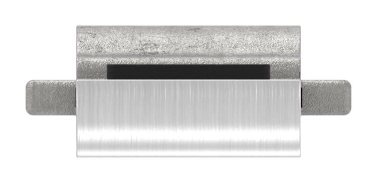 Sicherungsplatte für Mod. 14 , V2A