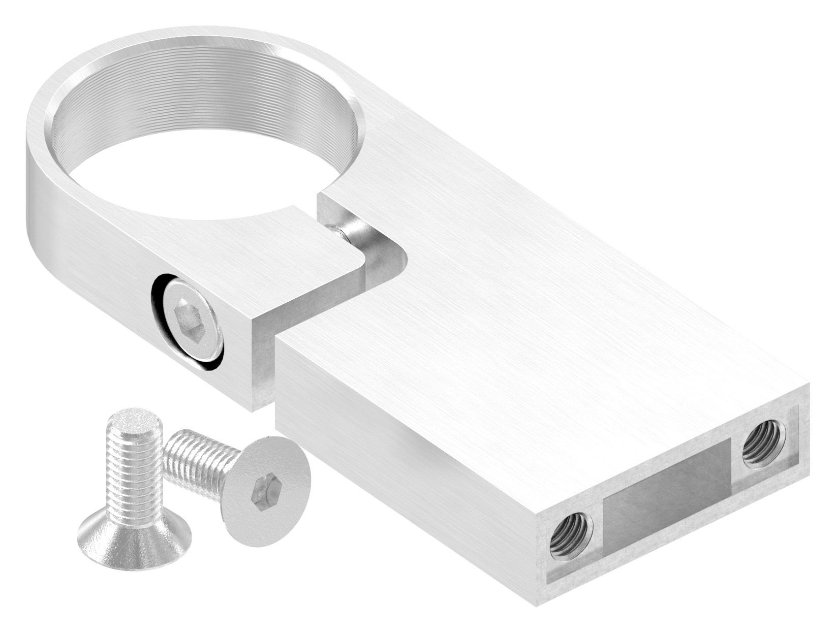 Spannring für Rohr 42,4mm, V2A