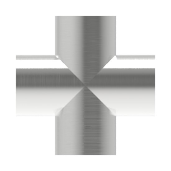 Kreuzstück, 42,4x2,0mm, V2A