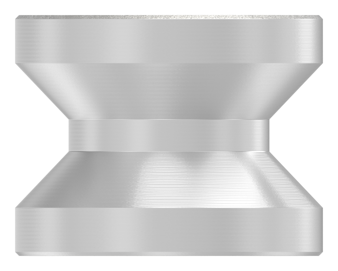 Einschweißgewinde mit M12 Gewinde für Rohr 42,4 x 2,0mm, V2A Einschweißgewinde mit M12 Gewinde für Rohr 42,4 x 2,0mm, V2A