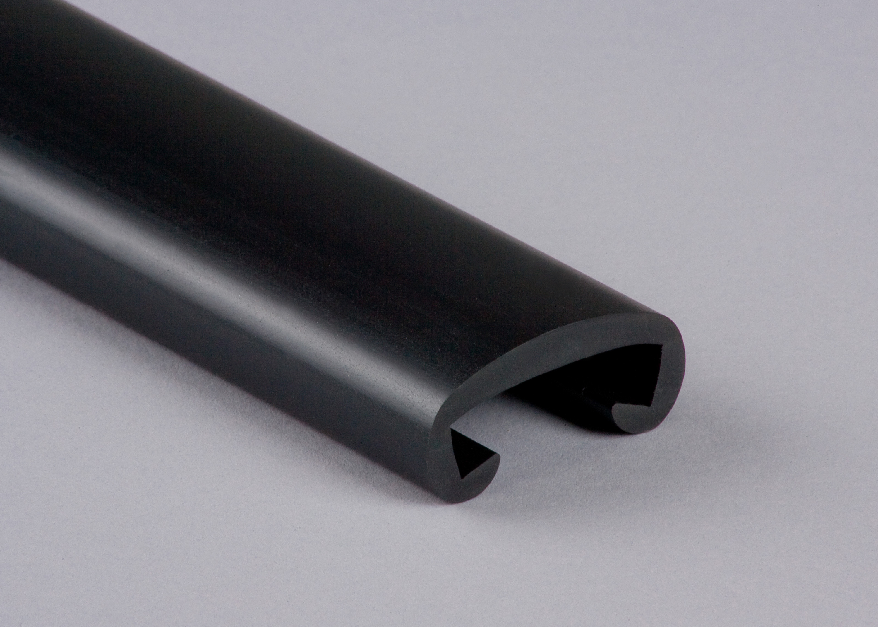 Kunststoffhandlauf für 35x8mm, schwarz
