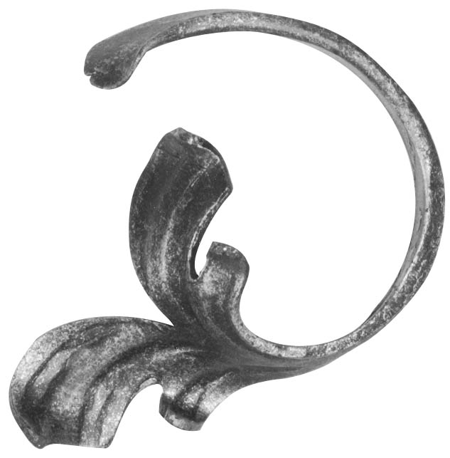 Leichtbarock-Ansatz 12x5mm, 70x60mm, LI
