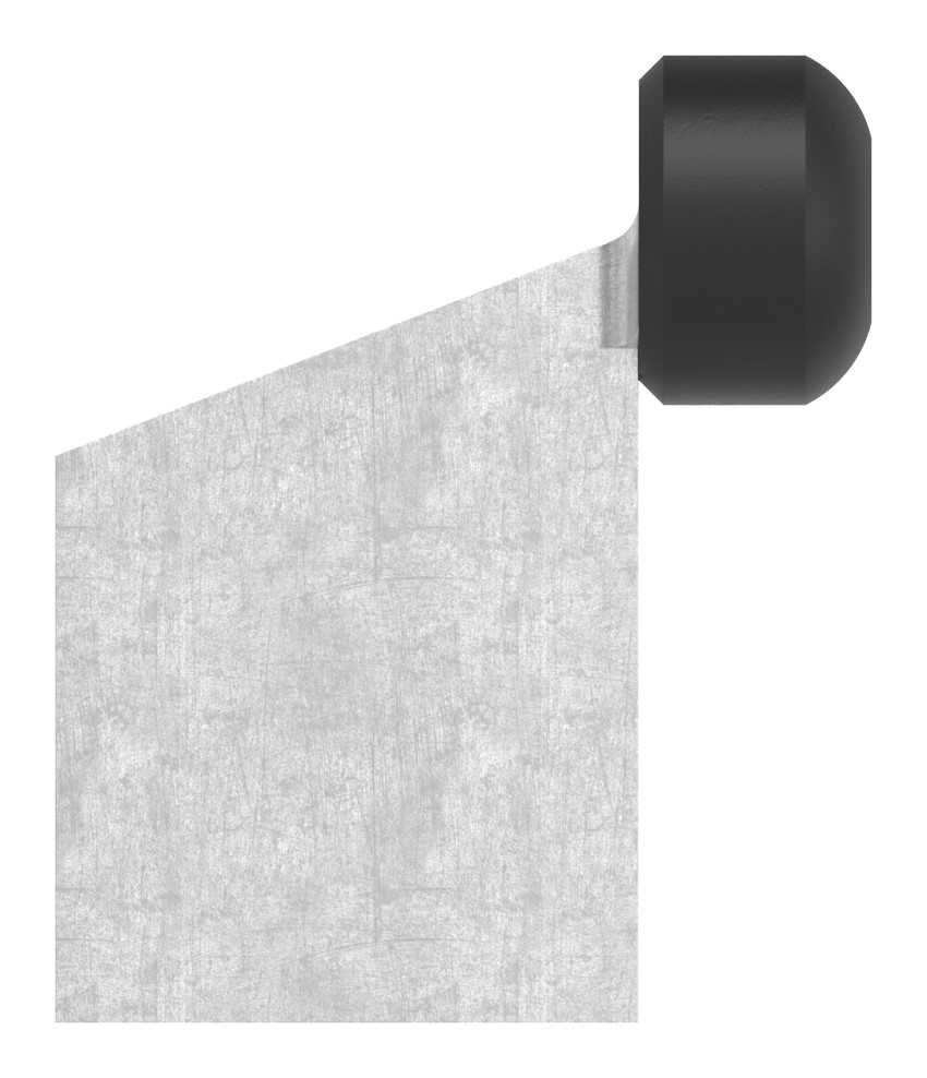 Torendpuffer, Ø 42mm, V2A