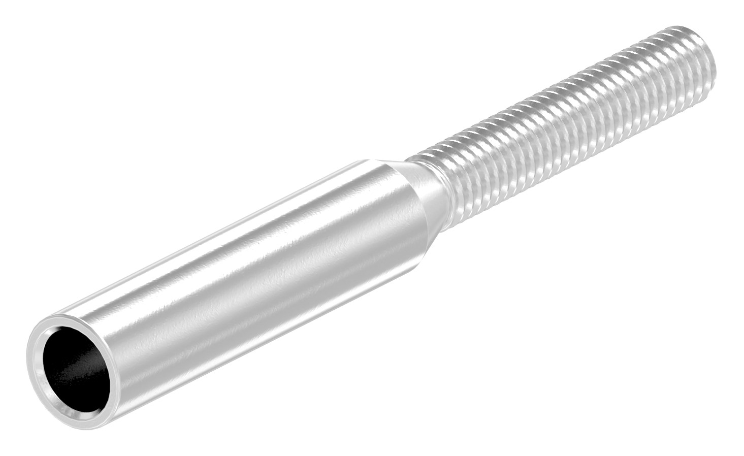Gewindeterminal für Seil 6mm, V2A Gewindeterminal für Seil 6mm, V2A