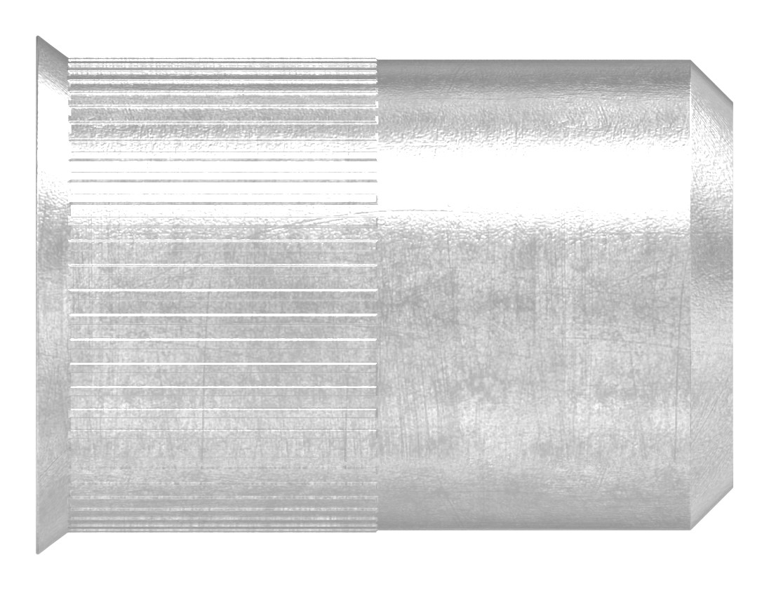 Blind-Einnietmutter, V2A M8/Loch 11mm, V2A Blind-Einnietmutter, V2A M8/Loch 11mm, V2A
