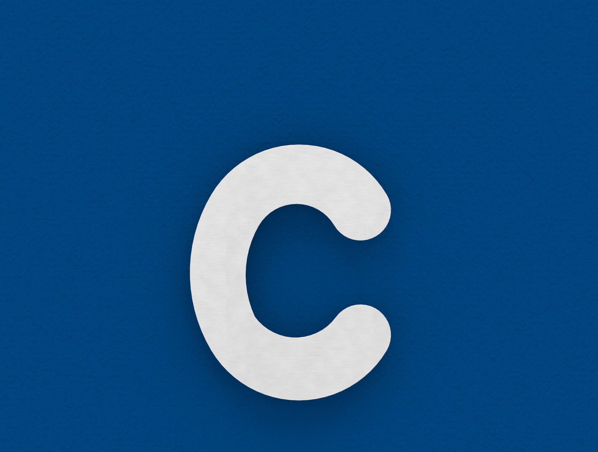 Hausnummer c - "groß", V2A