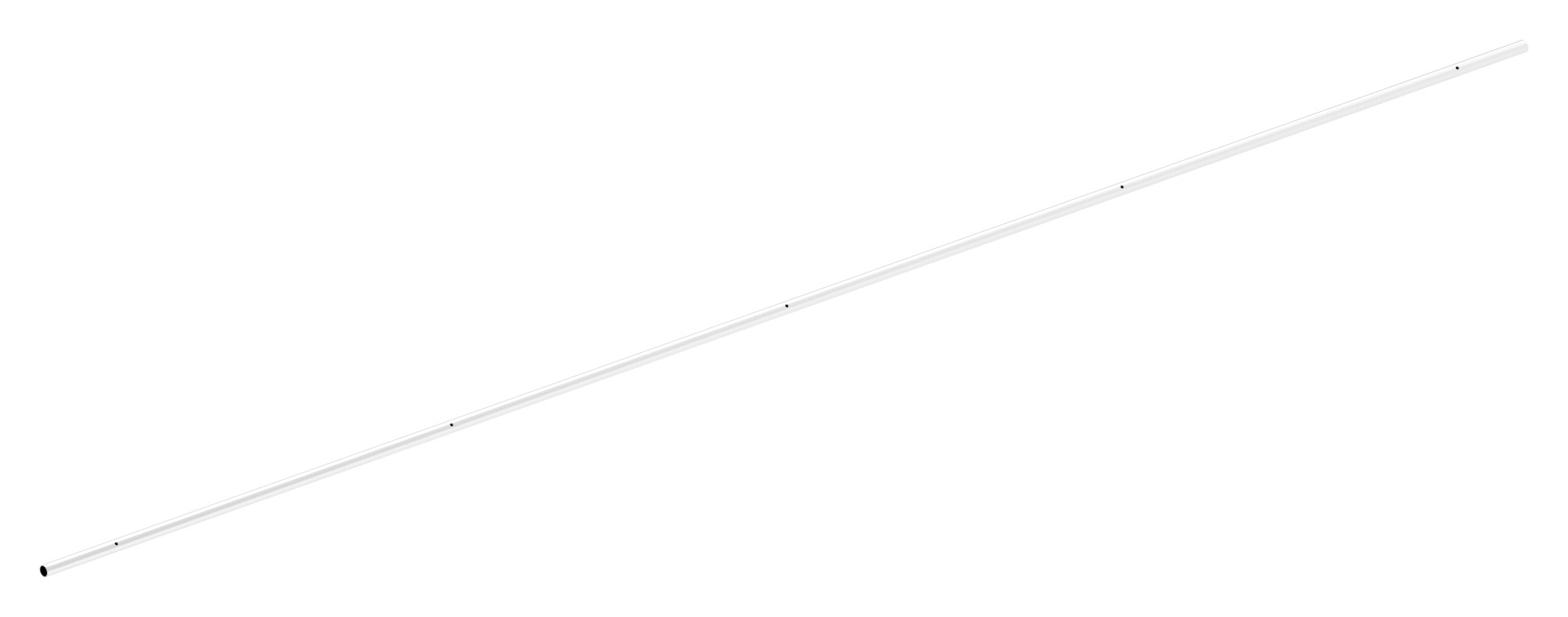 Laufschiene für Glasschiebetüren, L: 3600mm, V2A