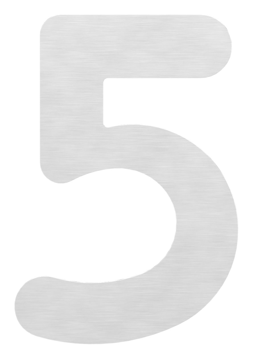 Hausnummer 5 - "klein", V2A