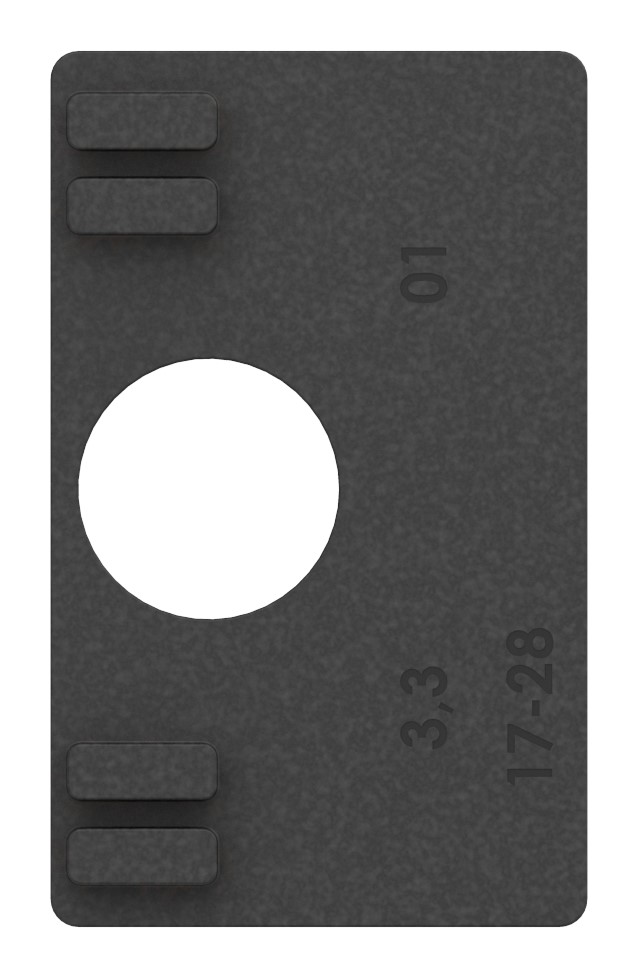 Gummi für Mod. 31, VSG-Glas 8,76mm Gummi für Mod. 31, VSG-Glas 8,76mm