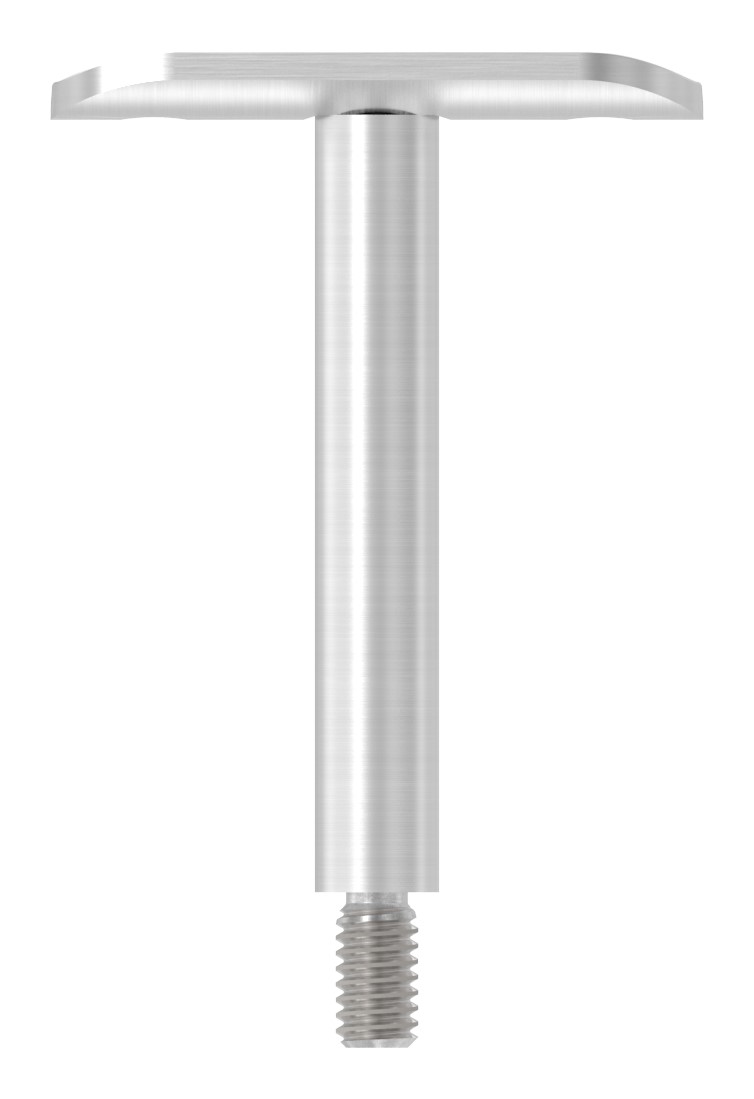 Stift Ø 12mm mit Handlaufanschlussplatte 33,7mm, V2A