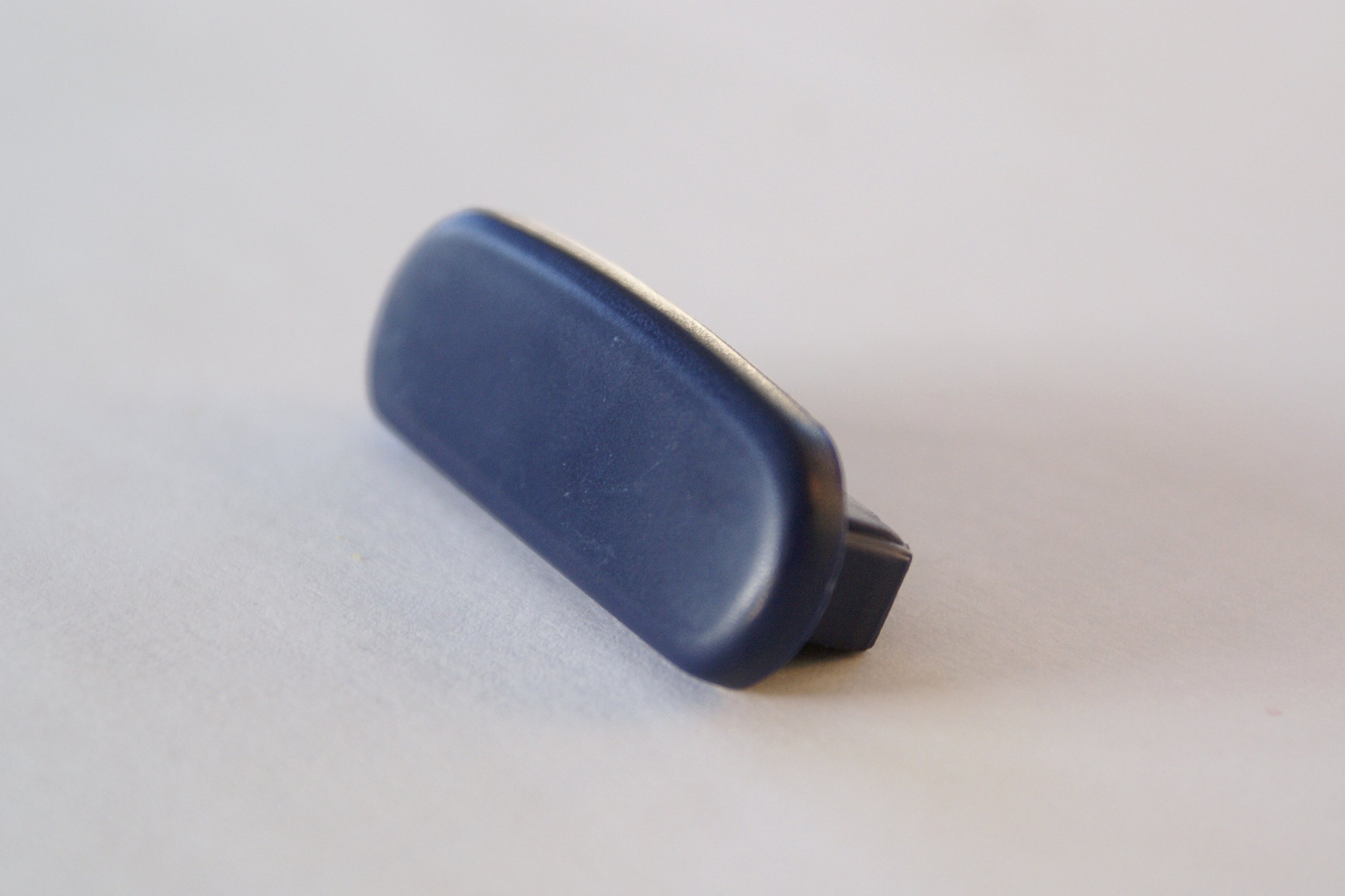 Endkappe für Kunststoffhandlauf für 40x8mm, saphirblau