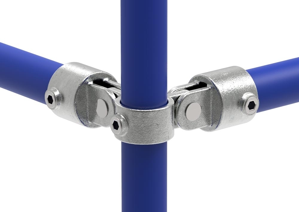 Gelenkstück, 90°, für Rohr Ø 33,7mm