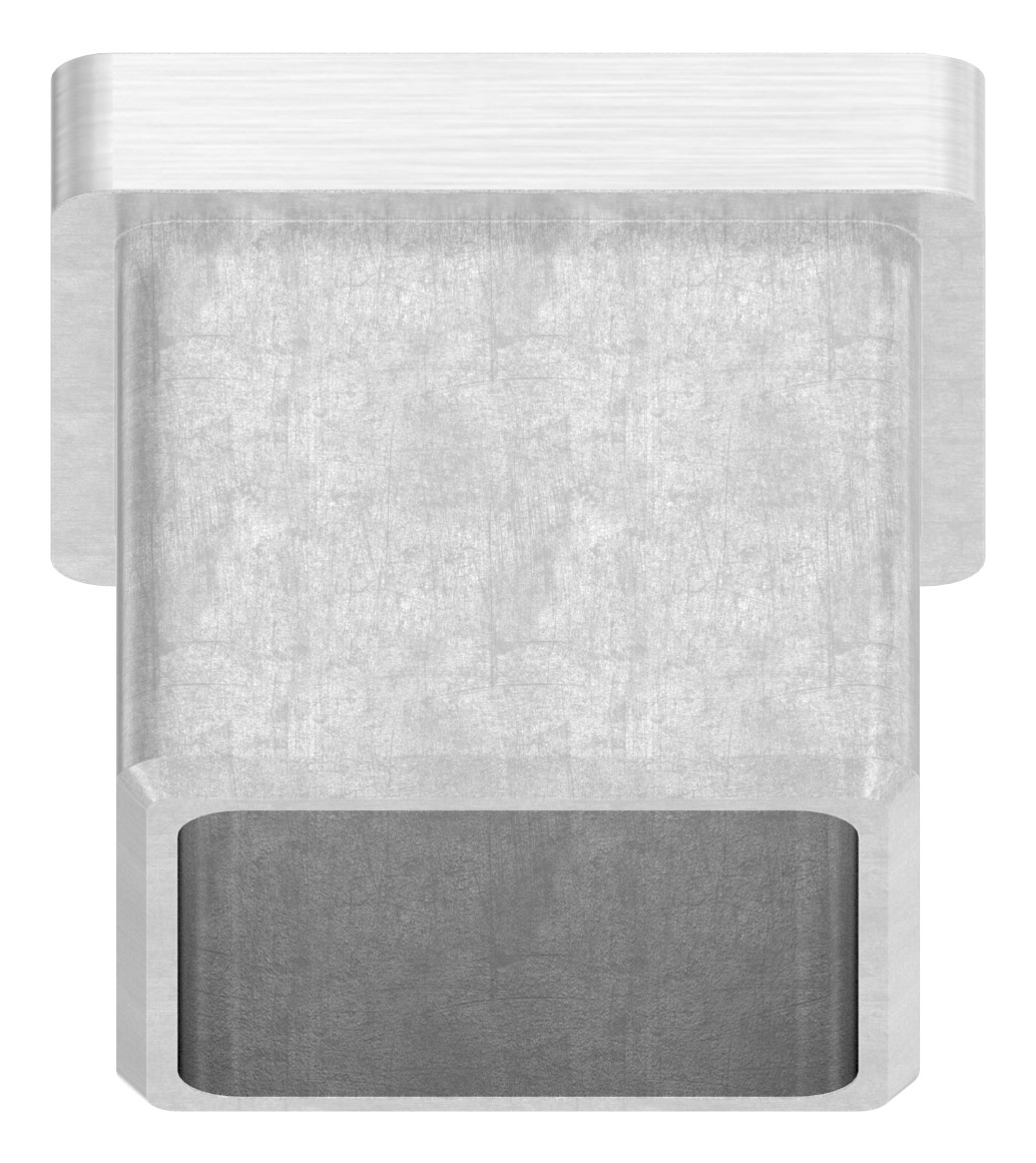 Einsteckkappe, für Rohr 30x30x2,0mm, V4A