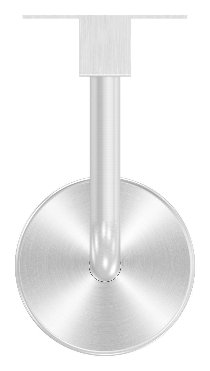 Handlaufhalter für LED Handlauf  (Ronde und Bügel verschweißt), V4A