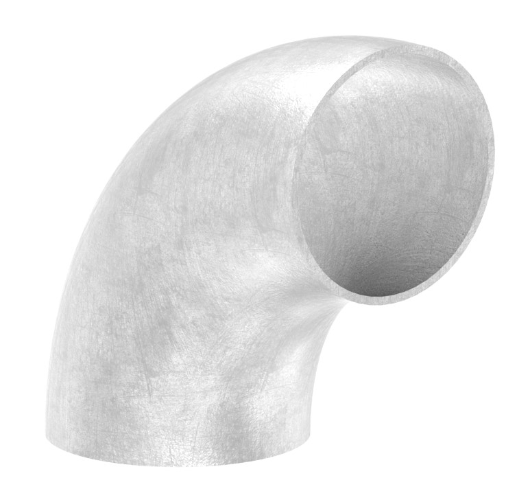 Schweißbogen 90°, 60,3x2,0mm, ungeschliffen, V2A