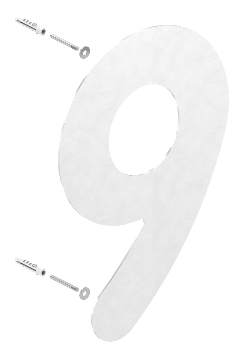 Hausnummer 9 - "groß", V2A