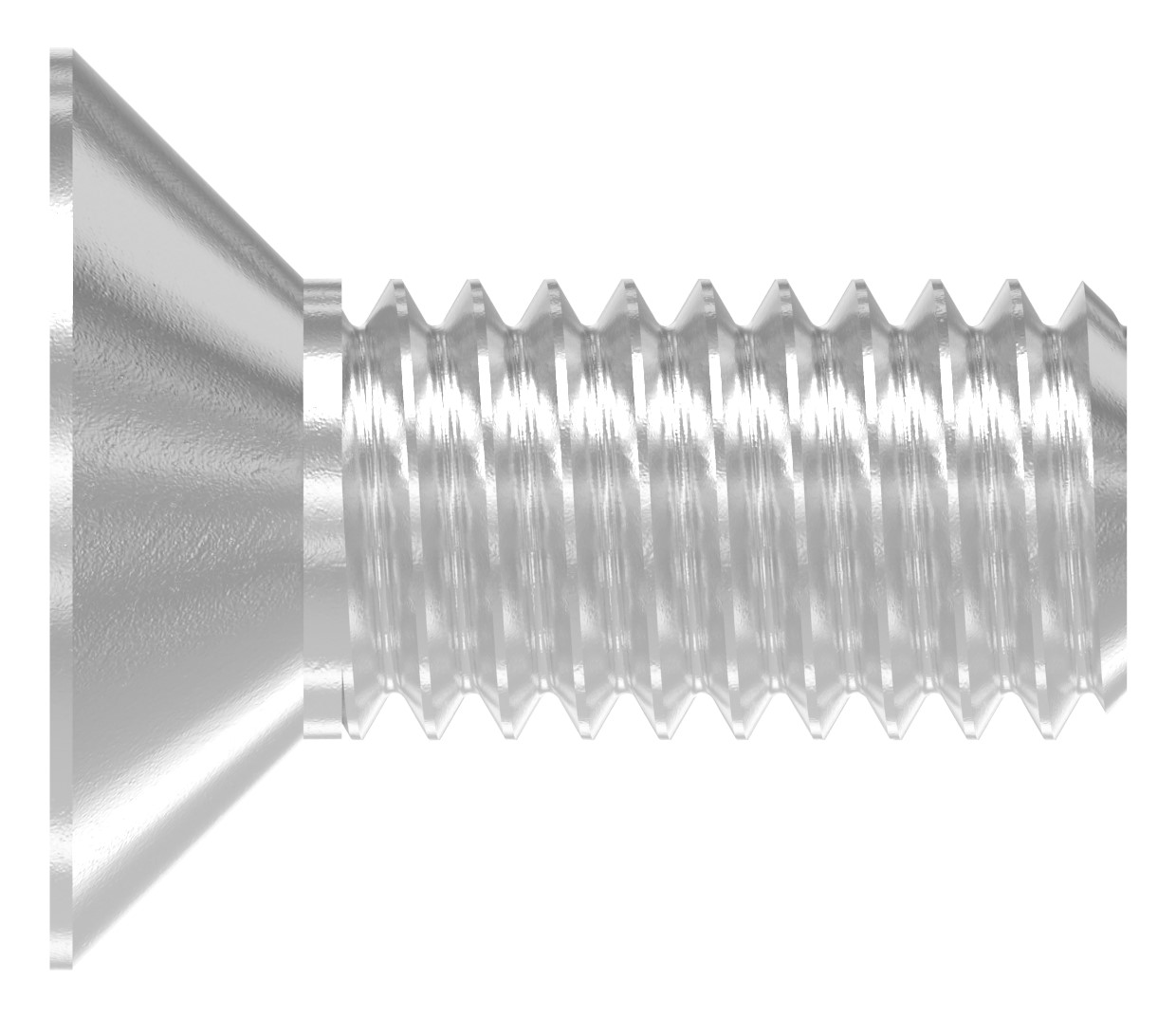Senkkopfschraube M6x14 V2A ISO 10642