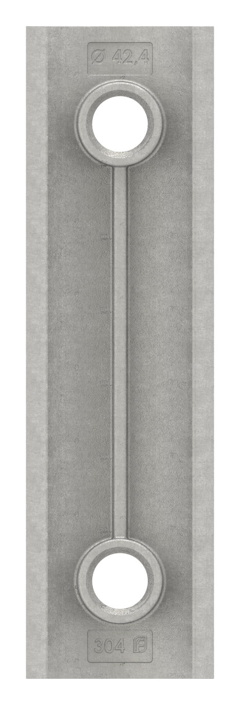 Verstärkungsplatte f Wandbefestigung 50132-240-M10, V2A