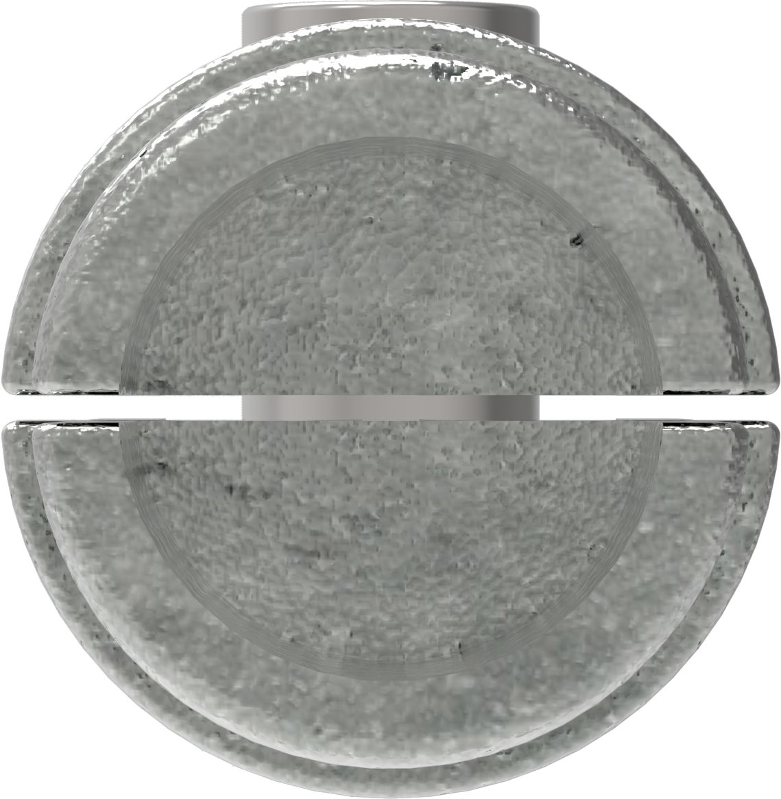 Verbinder, gerade, im Rohr, für Rohr Ø 33,7mm