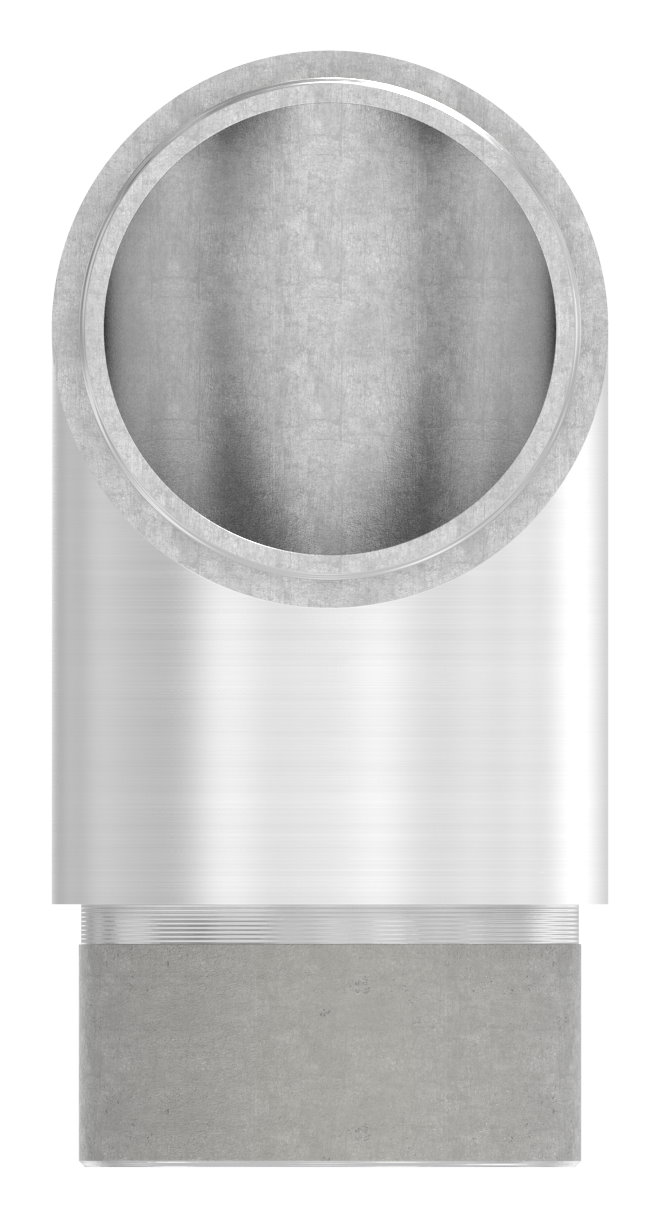 Eckstück 90°, für Rohr 42,4x2,0mm, V2A