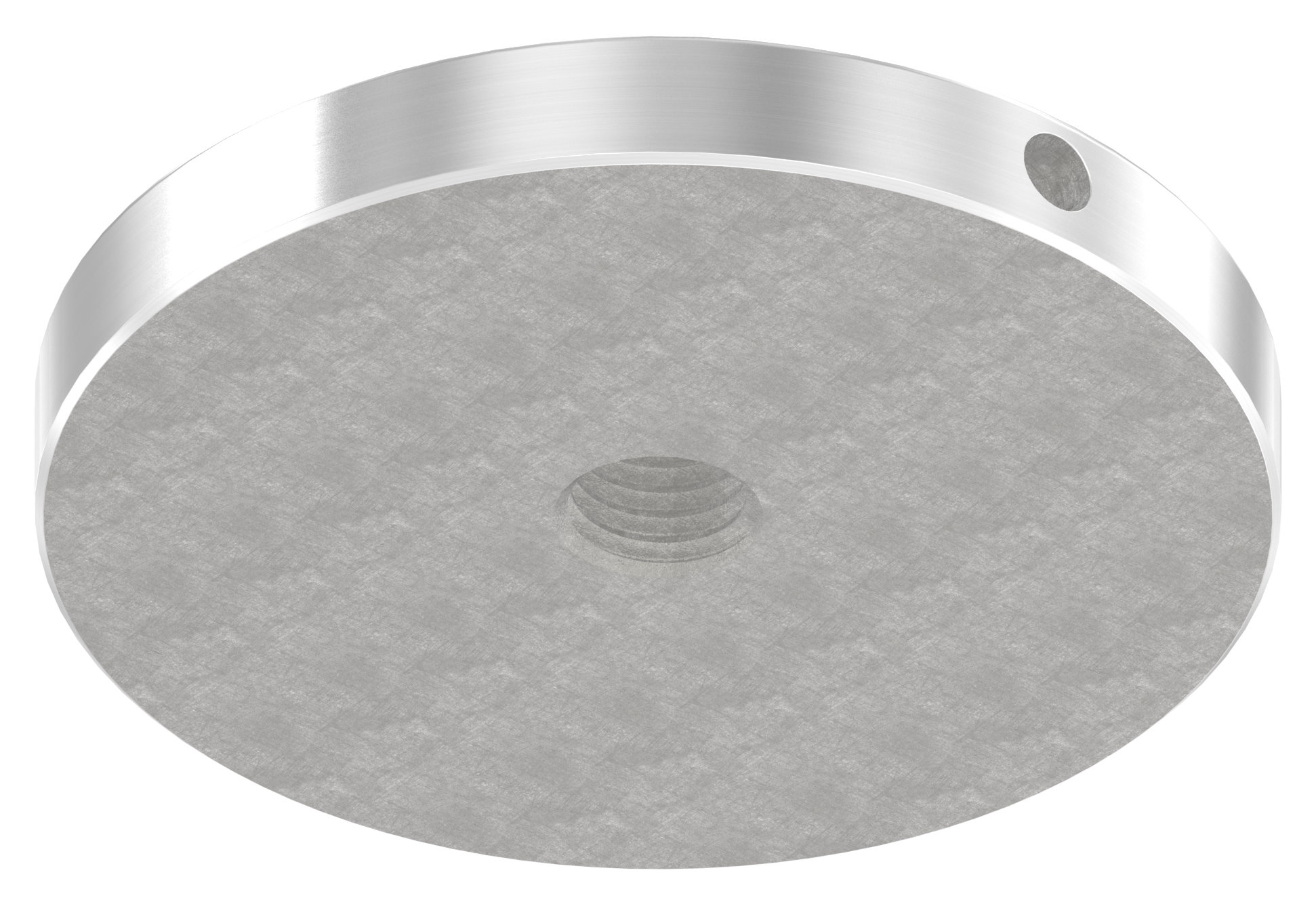 Oberteil von 72mm Glaspunkthalter, V2A