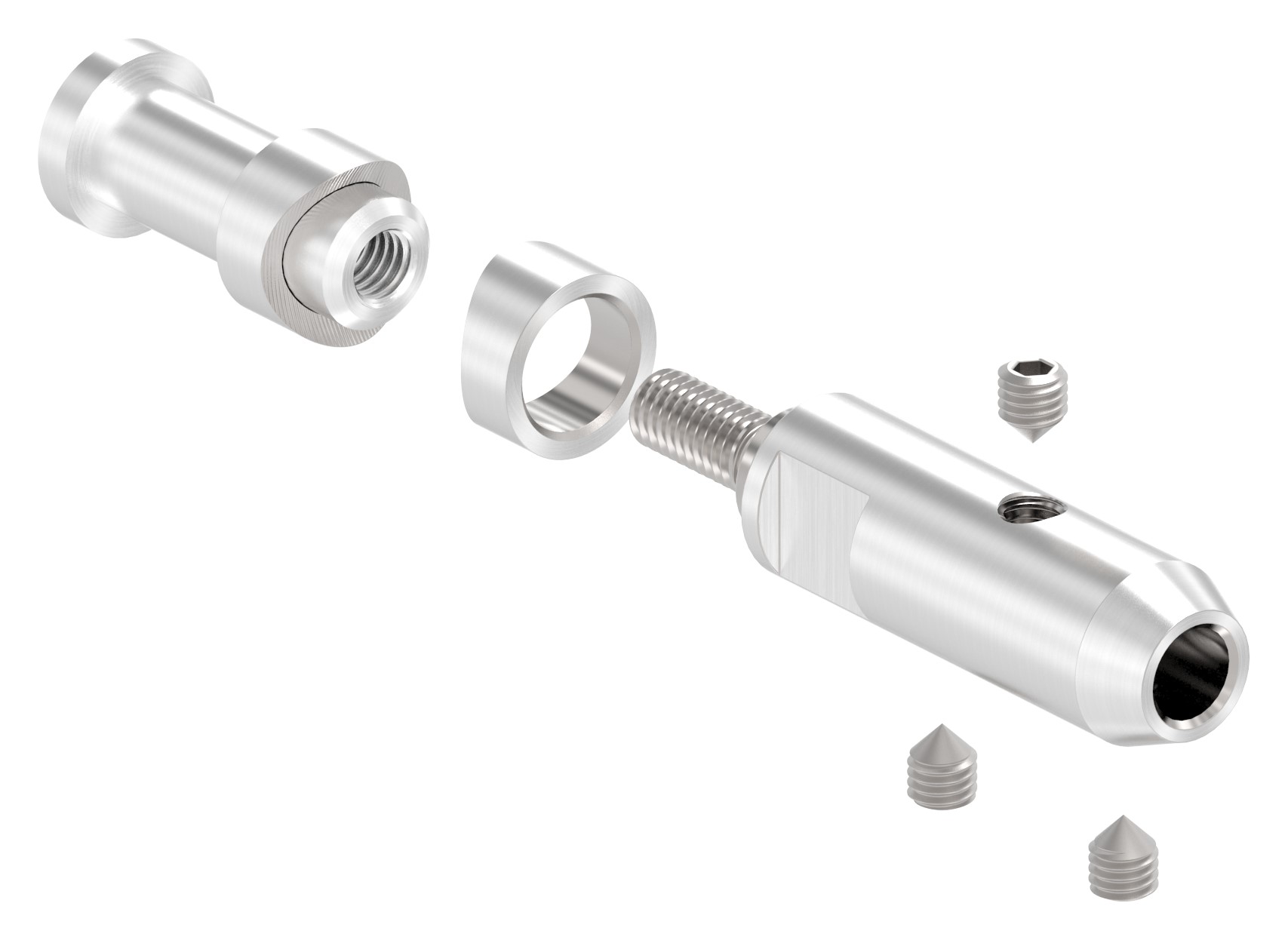 Seilhalter für 6mm Seil, V2A