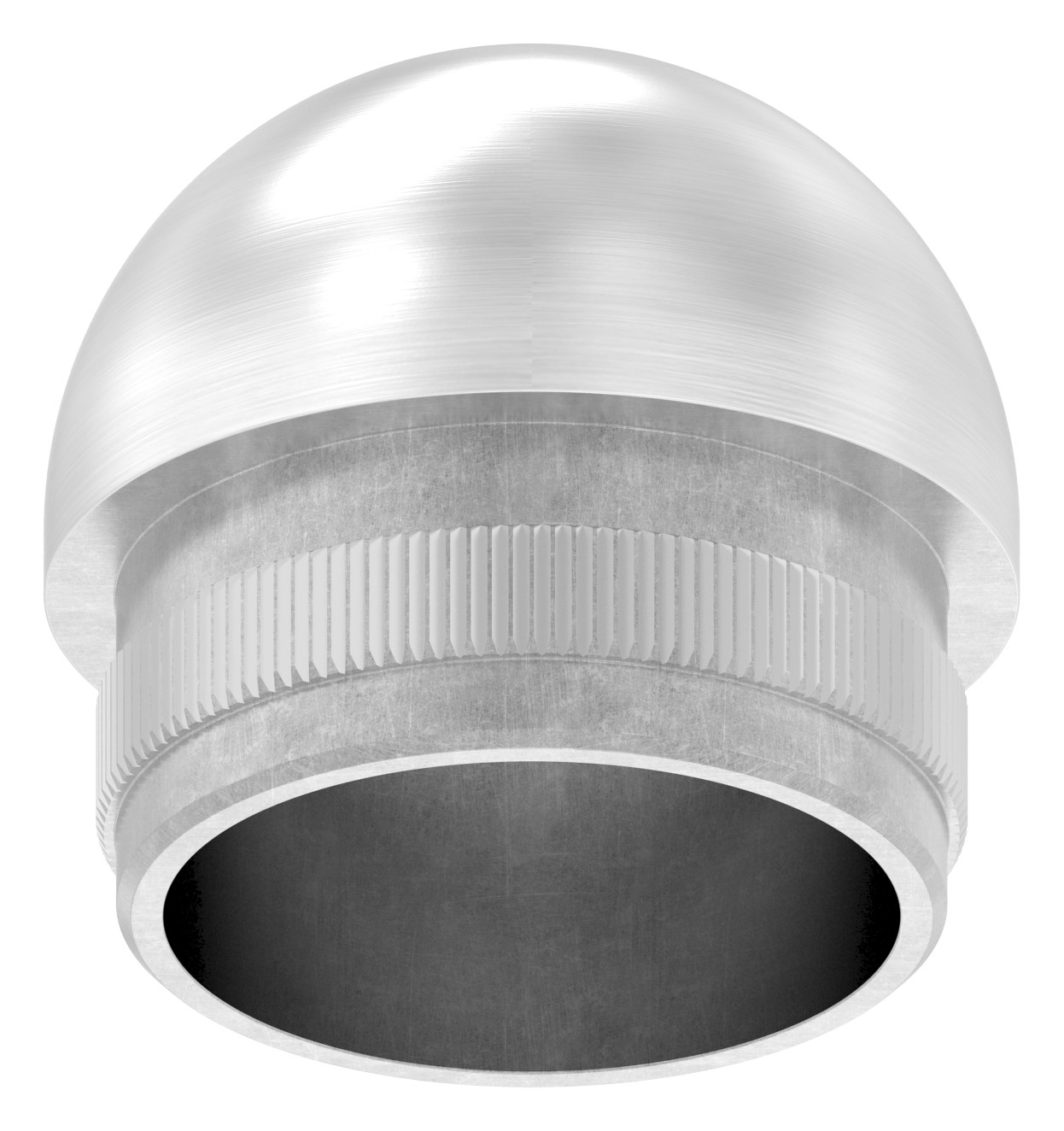 Rohrabschlussstopfen, für Rohr 33,7x2,0mm, V2A
