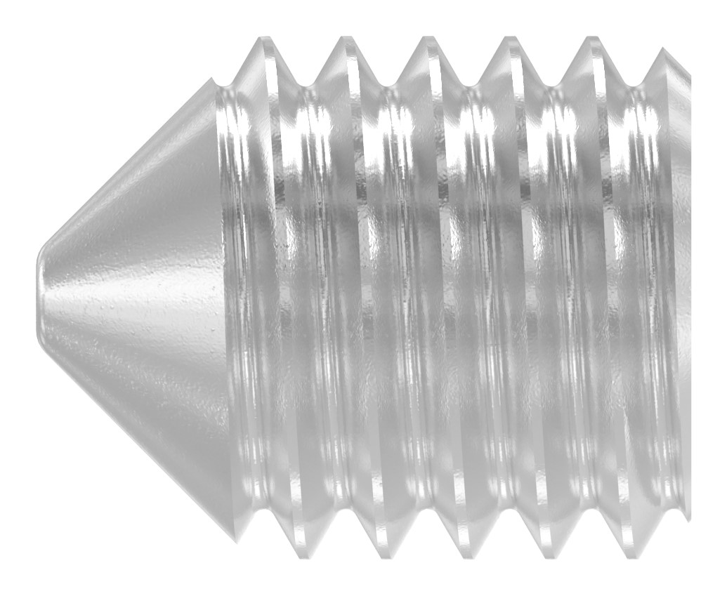 Gewindestift M8x10, V2A, DIN 914 / ISO 4027