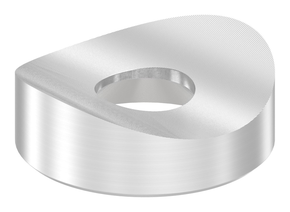 Ausgleichsstück (mit Senkung) für Rohr 42,4mm, Ø 22mm, V2A