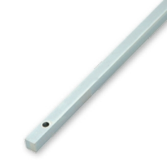 Tortreibriegelstange 14x14mm, L: 2000mm, verzinkt
