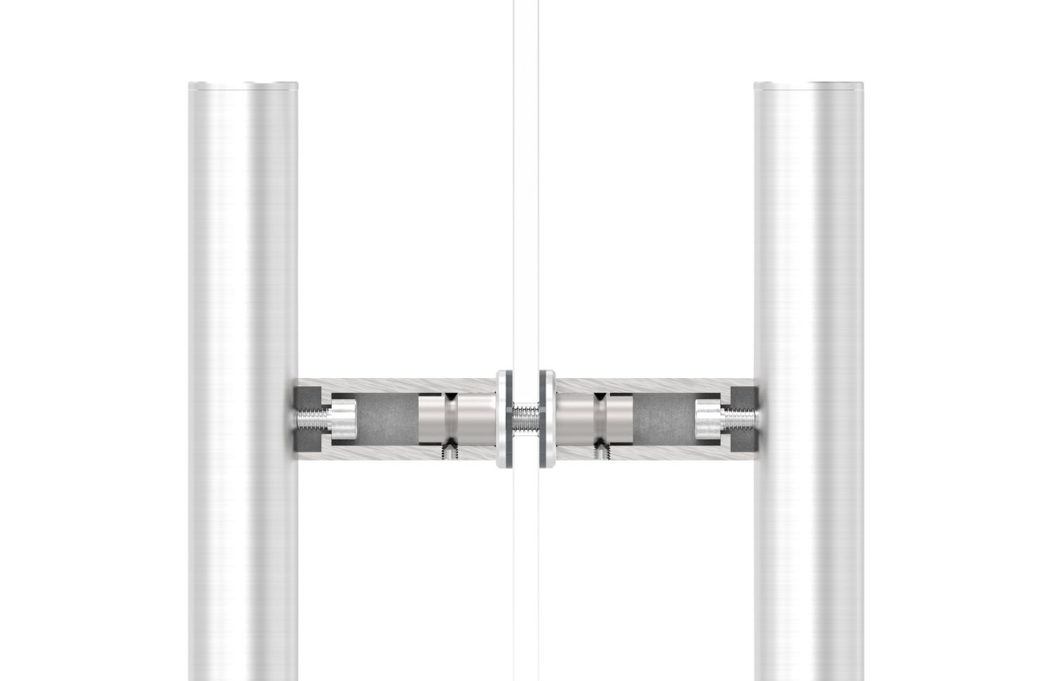Rohrabstandshalter - für Rohranschluss 33,7mm, V2A Rohrabstandshalter - für Rohranschluss 33,7mm, V2A