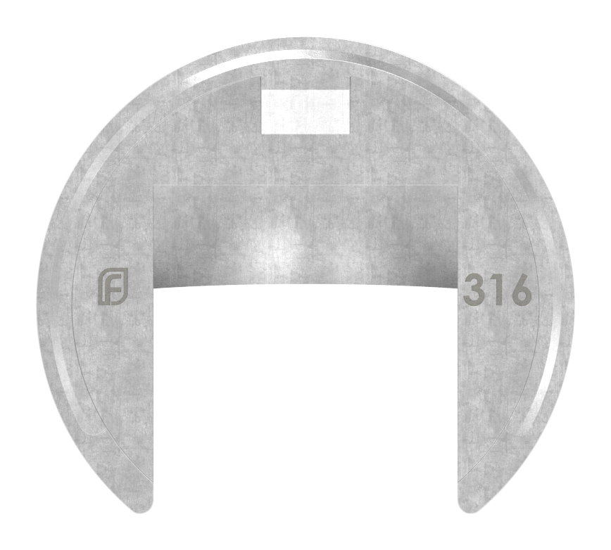 Verbinder flexibel für Nutrohr 60,3x1,5mm, V4A