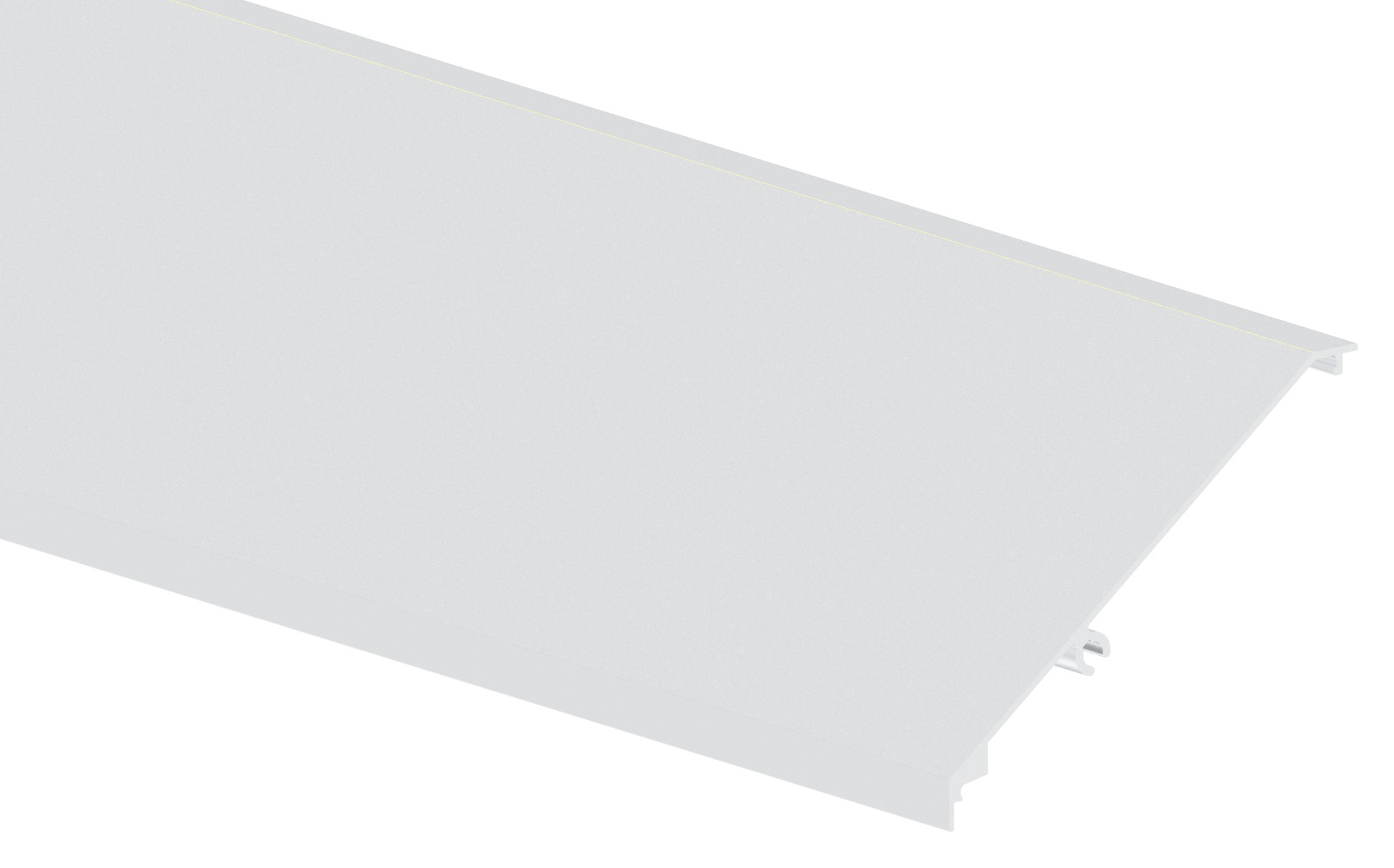 Design-Abdeckung für eleganza canopy, L: 6000mm, Aluminium roh