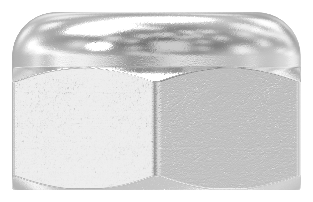 Sechskantmutter M8, selbstsichernd, DIN 985, V2A