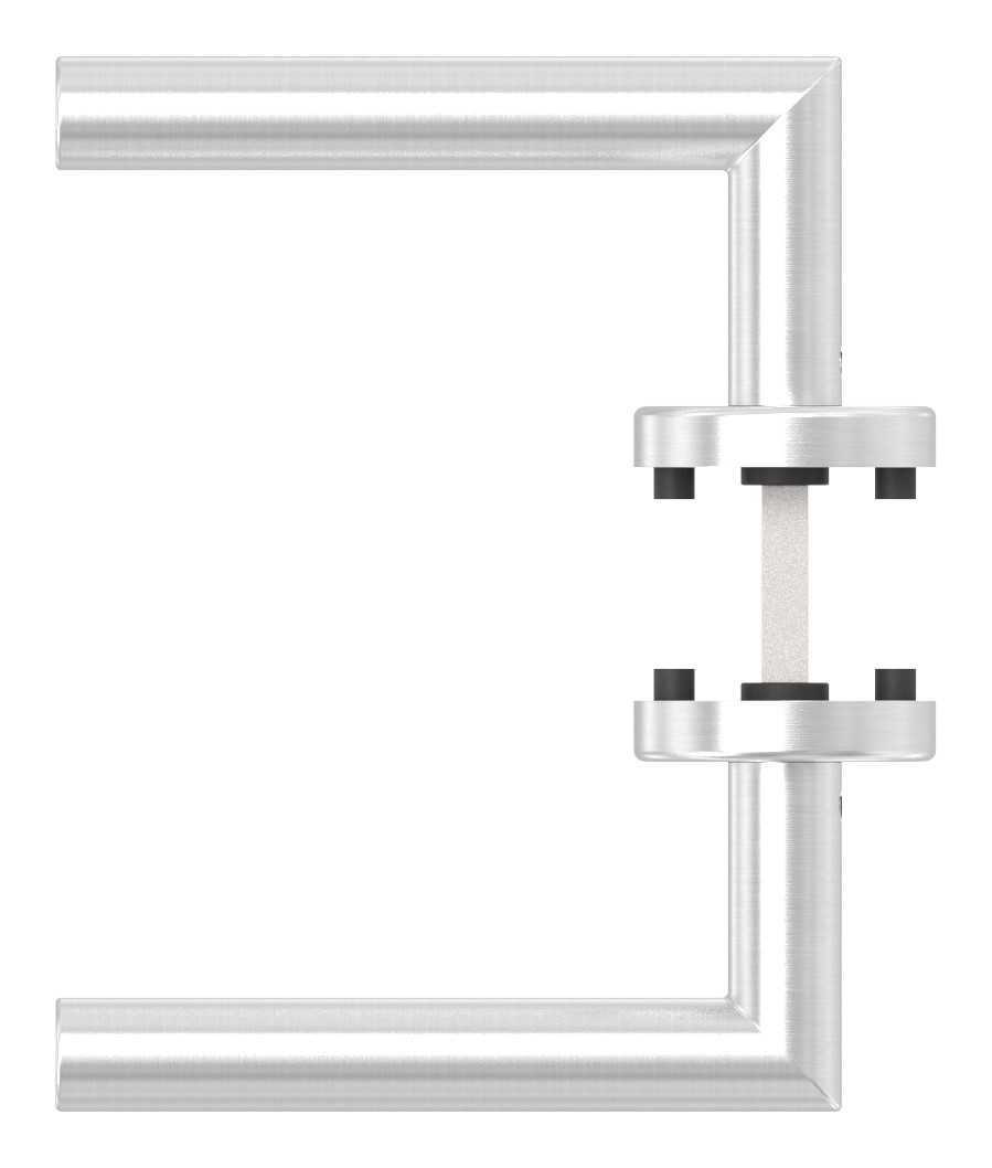 Türdrücker-Paar, drehbar, V2A