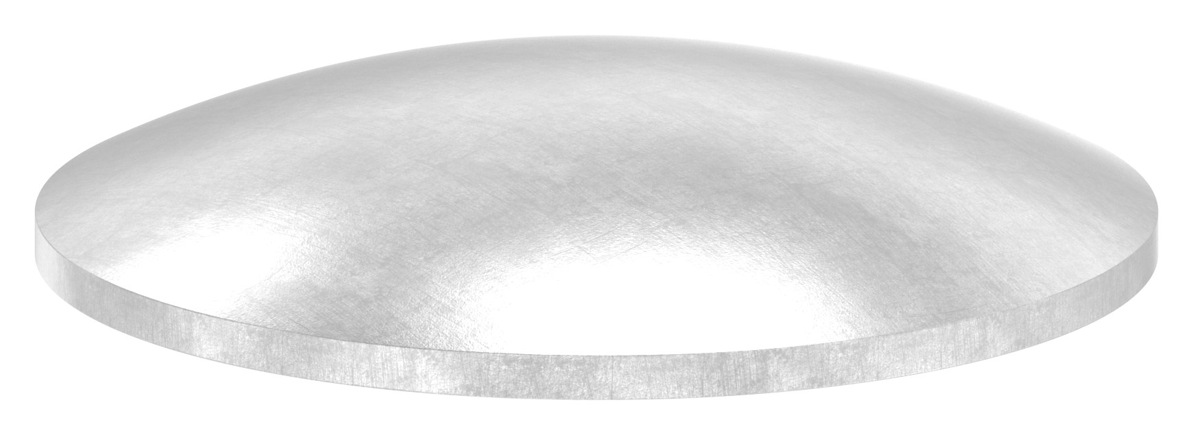 Gewölbte Schale Ø 48,3x2,0mm, H: 8mm, V2A