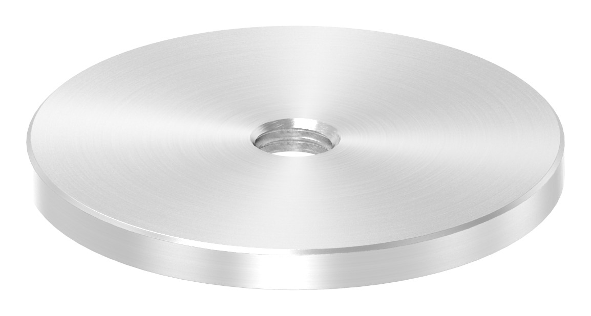 Unterteil für 62mm Glaspunkthalter, t: 5mm, mit M10, V2A