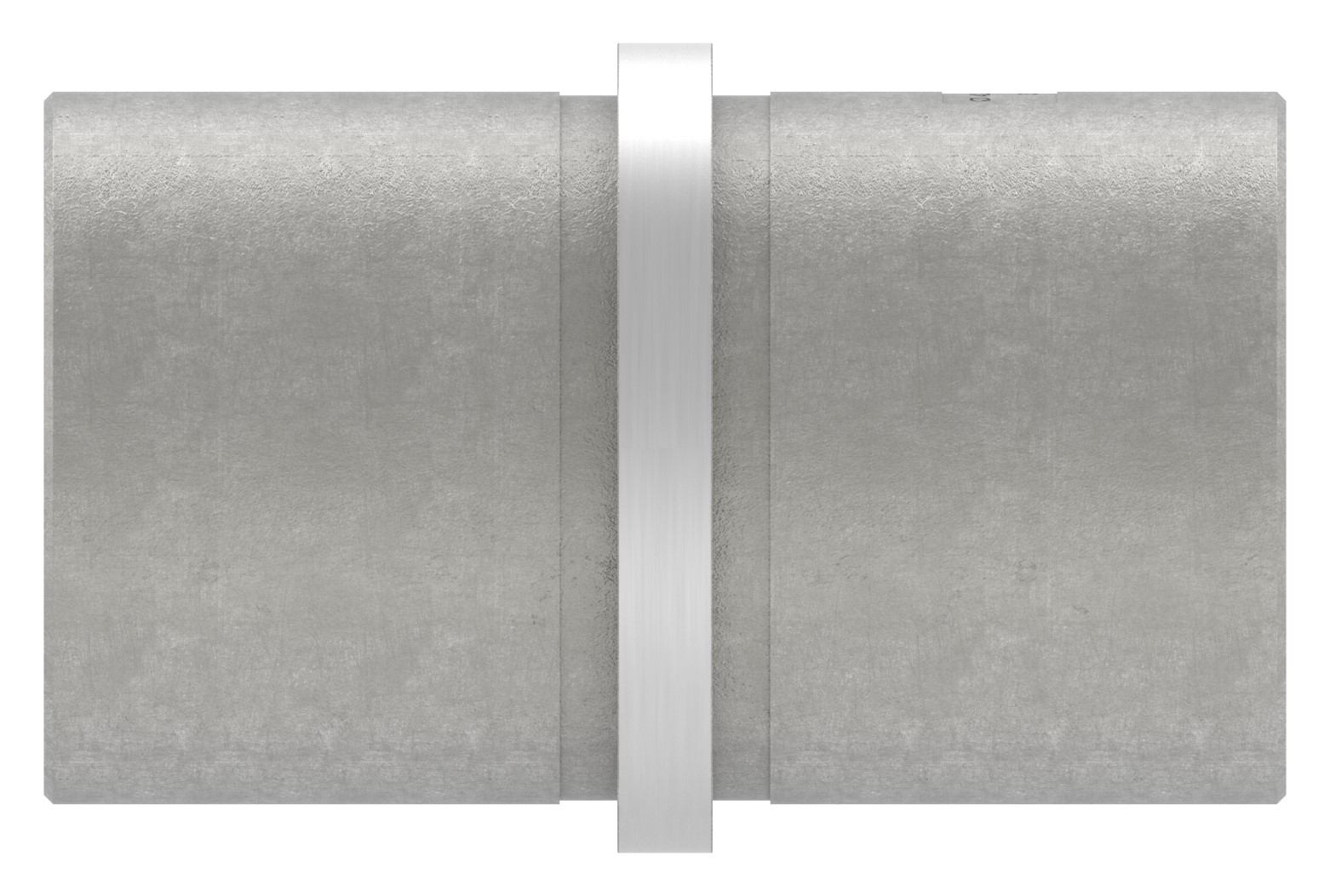 Verbindungsstück für Rohr 42,4x2,5mm, V2A