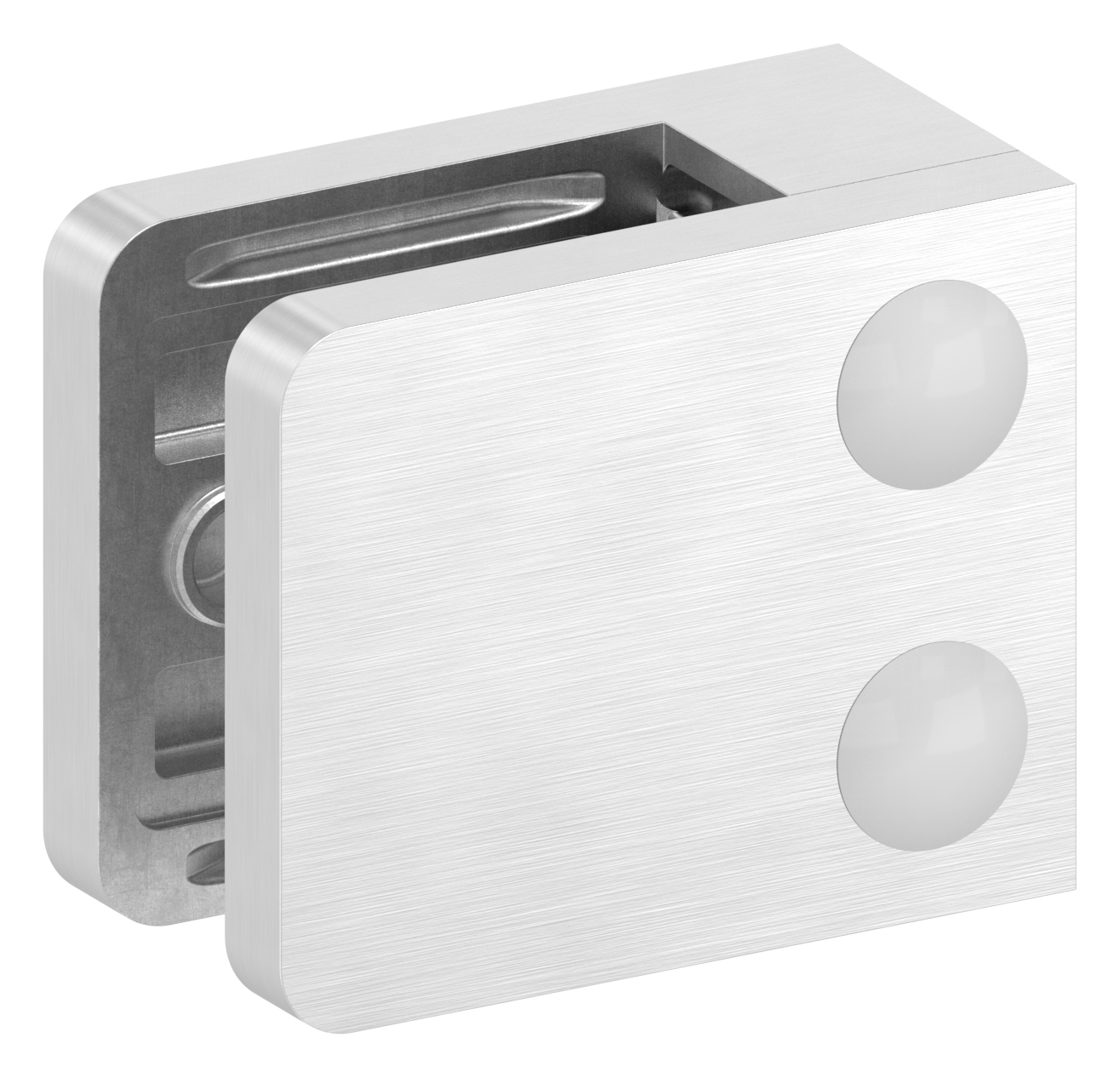 Glasklemme Mod. 36, Anschluss: gerade, in V4A