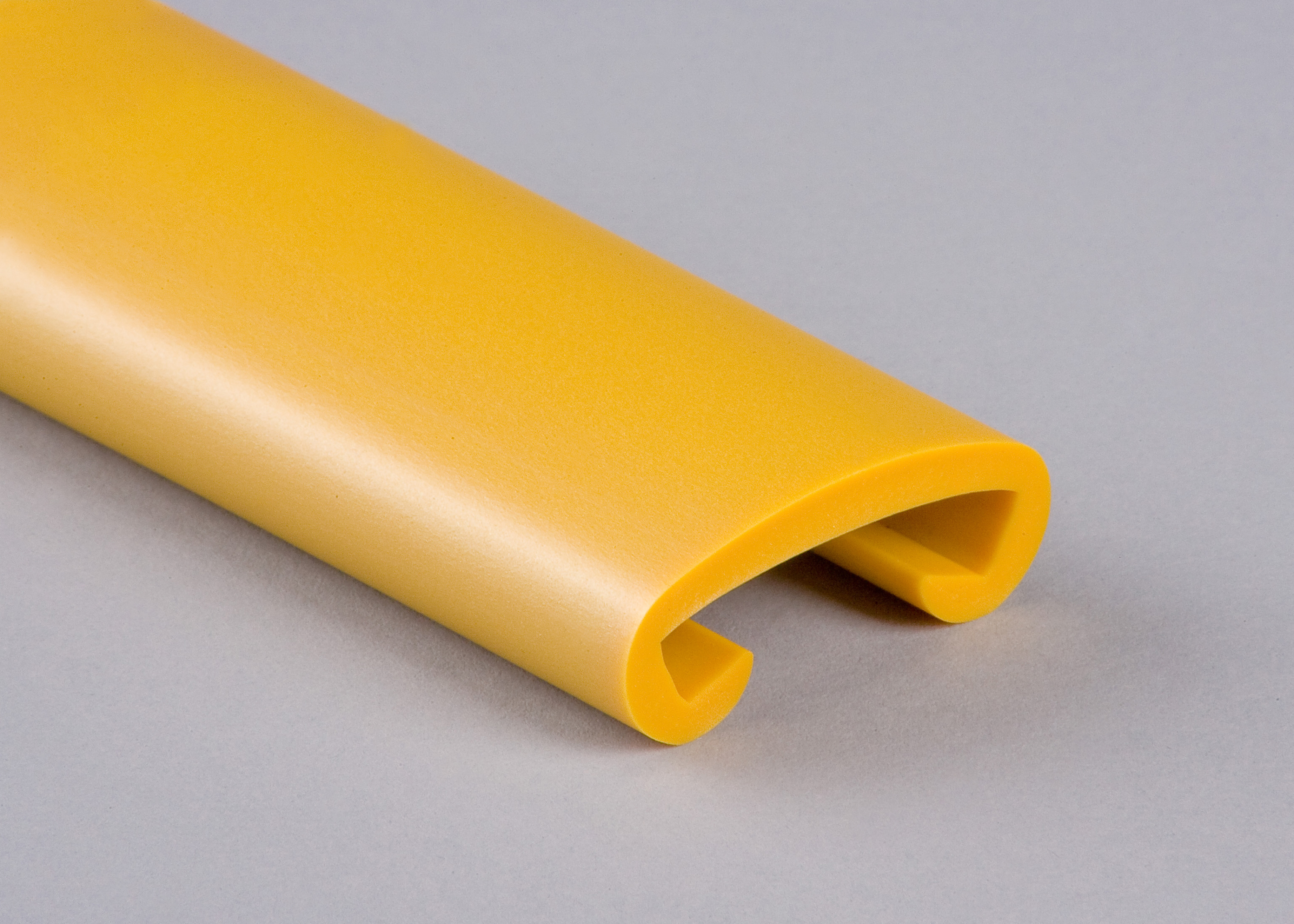 Kunststoffhandlauf für 40x8mm, stratos-gelb